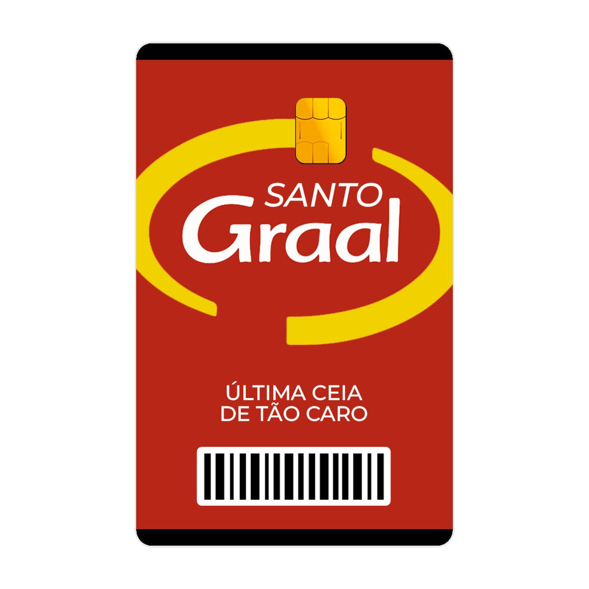 CAPACARD - Película Adesiva Para Cartão - Santo Graal CAPACARD - Película Adesiva Para Cartão - Santo Graal